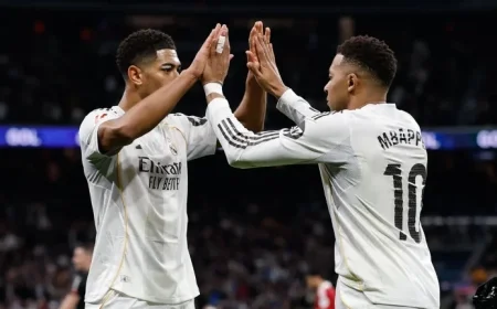 Madrid Clinches Year-End Victory; Mbappé Sets New Record