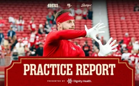 Ricky Pearsall Sidelined; Nick Martin on IR Before #SFvsIND Clash