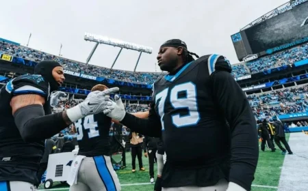 Panthers Friday Highlights: Ikem Ekwonu Decision, Linebacker Shift