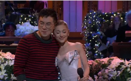 Bowen Yang Enhances Ariana Grande’s ‘SNL’ Monologue