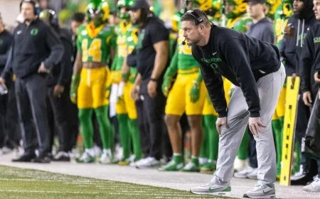 Dan Lanning Reacts to No. 5 Oregon’s Victory Over James Madison