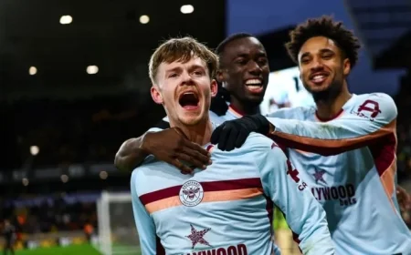 Lewis-Potter’s Double Secures Brentford’s Victory Over Wolverhampton