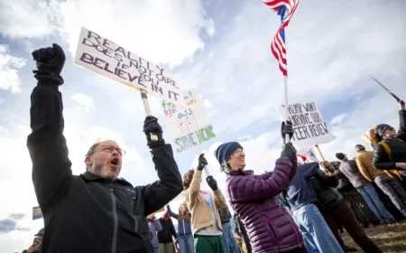Protesters Rally Against Trump’s Plan to Dismantle NCAR Climate Hub