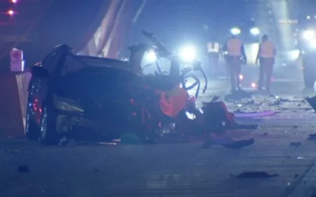Fatal Semi-Truck Crash Shuts Down Northbound 5 Freeway in Pacoima