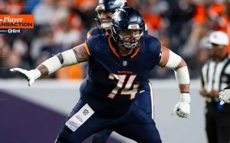 Broncos Strengthen Roster with Ben Powers, Sam Ehlinger, and Delarrin Turner-Yell for Jaguars Game