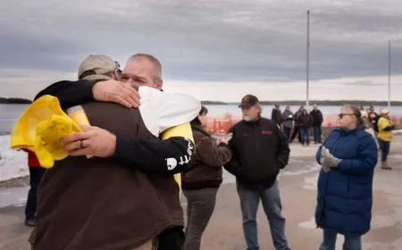 Standish Community Honors 5-Year-Old Victim of School Bus Crash