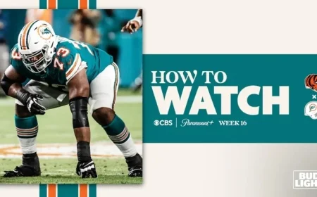 Bengals Face Off Against Dolphins in Cincinnati vs. Miami Showdown