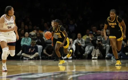 Hawkeyes Defeated by Top-Ranked UConn in Iowa Athletics Showdown