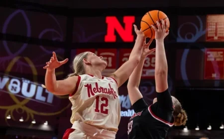 Huskers Defeat Lancers, Conclude Non-Conference Play – University of Nebraska