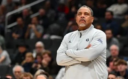 Georgetown Coach Ed Cooley Suspended for Throwing Water Bottle at Child