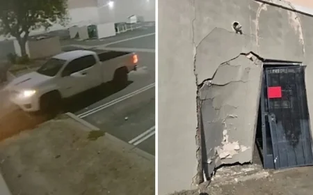 Vandal Intentionally Rams Truck into Baldwin Park Shapewear Store