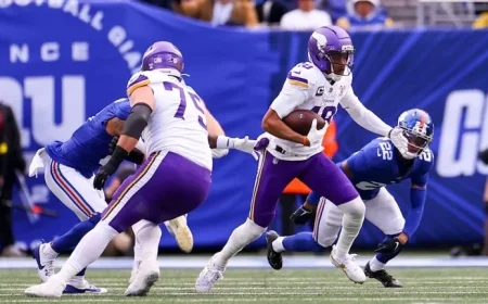 Justin Jefferson Surpasses Jarvis Landry in First Six NFL Seasons Catches