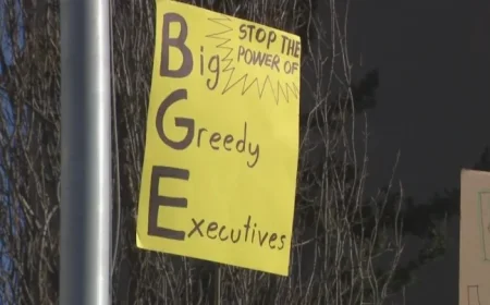 Baltimore Residents Protest BGE Rate Hikes, Demand Public Utility Solutions