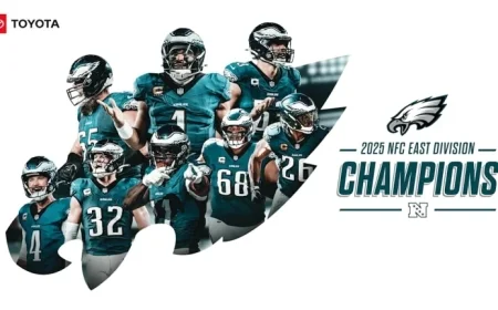 Eagles Secure Consecutive NFC East Championship Victory