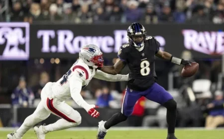 Lamar Jackson Sidelined at Third Quarter Start