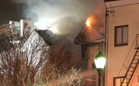 Man in Bow-and-Arrow Attack Barricades Home, Starts Fires in Kearny