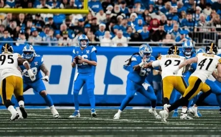 Steelers Battle Lions on December 21 Showdown