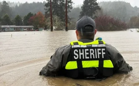 Fatality Reported Amid Severe Holiday Flooding in California
