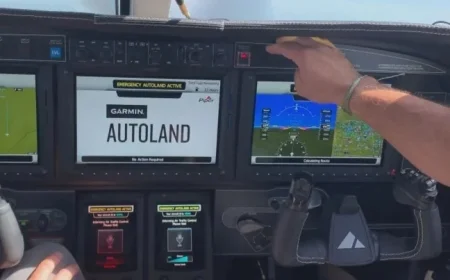 Autoland System Executes Pilotless Emergency Landing in Colorado Successfully