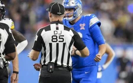 Jared Goff Urges Lions to Avoid Blaming Refs for Losses