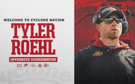Tyler Roehl Rejoins as Offensive Coordinator