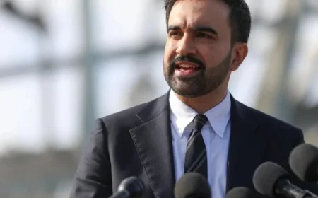 Zohran Mamdani Hosts Block Party in NYC’s Iconic Canyon of Heroes