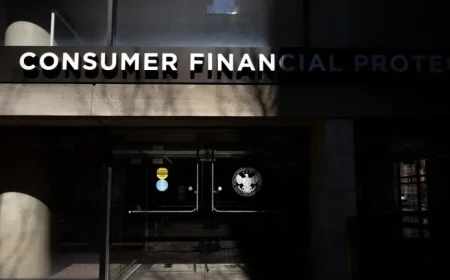 States Challenge Trump Administration Over CFPB Funding in Lawsuit: NPR