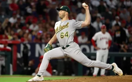 Athletics Assign Ken Waldichuk for Roster Decision