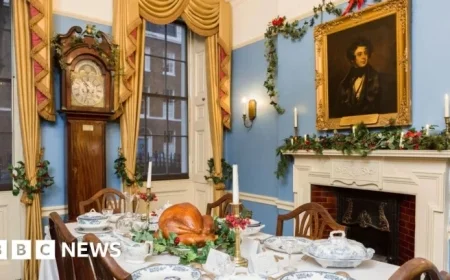 Victorian Christmas Decorations Highlighted at Dickens Museum