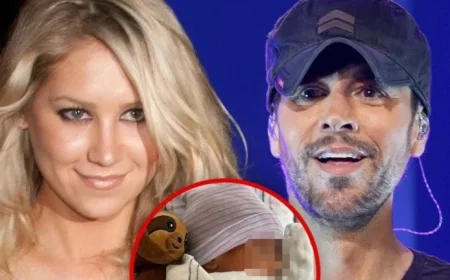 Anna Kournikova and Enrique Iglesias Celebrate Arrival of Fourth Child