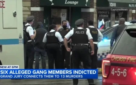 U.S. Attorney Charges 6 Faceworld Chicago Gang Members in Racketeering, 13 Murders