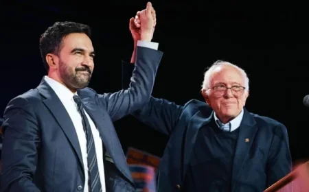 Zohran Mamdani Sworn in as NYC Mayor by Bernie Sanders and Letitia James