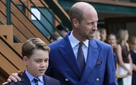 Prince George Joins Prince William on Diana-Inspired Event