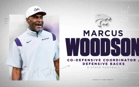 Marcus Woodson Appointed K-State’s Co-Defensive Coordinator
