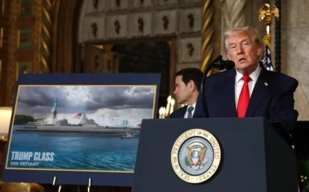 Trump Reveals Navy Battleship Named in His Honor