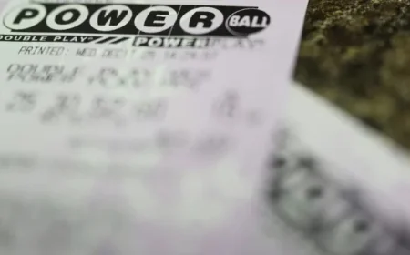 Officials Announce $1.6 Billion Powerball Prize for Winning Ticket