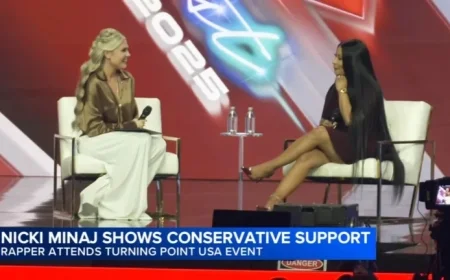 Nicki Minaj Shocks Republicans by Endorsing Trump and Vance at Event