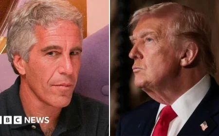 Trump Flew on Epstein’s Private Jet Eight Times, New Report Reveals