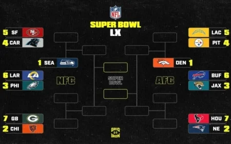 2025-26 NFL Playoff Bracket: Week 17 Standings Post 49ers vs. Colts