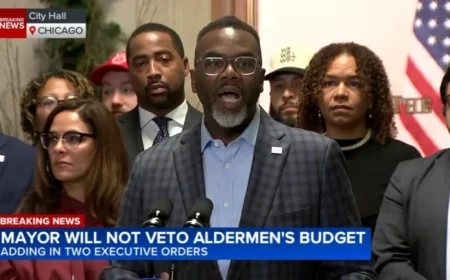 Chicago Mayor Johnson Advances Alternative Finance Plan Following Weekend Vote