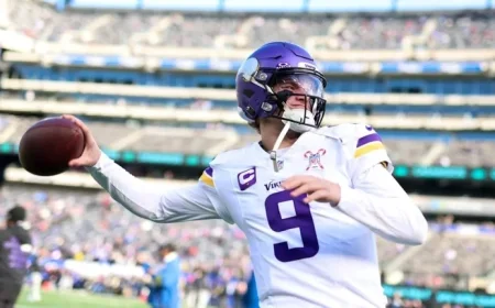 J.J. McCarthy Out for Christmas Game; Max Brosmer to Start