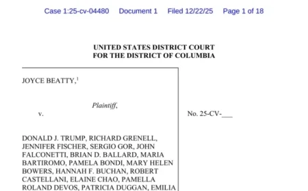 Lawmaker Sues Trump to Erase Name from Kennedy Center