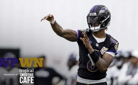 Lamar Jackson Misses Ravens Walk-Through Session