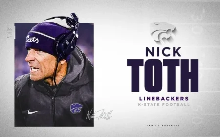 K-State Appoints Nick Toth as Linebackers Coach