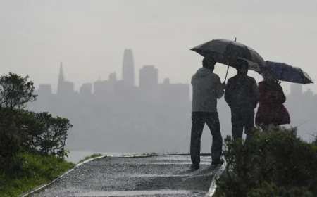 Severe Christmas Week Storm: Heavy Rain and Winds, 8 Feet Sierra Snow