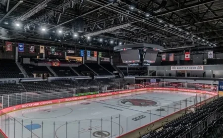 Rockford IceHogs and BMO Center Reveal New LED Dasher Boards