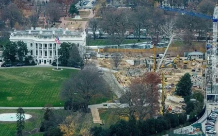 Trump Advances Construction Plans Amid Preservation Group’s Call for White House Safeguards