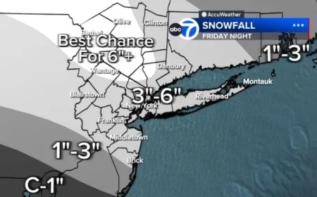 Winter Storm to Blanket NYC and Tri-State with Snow by Saturday