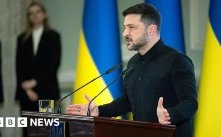 Zelensky Proposes Demilitarized Zones in New Ukraine Peace Plan