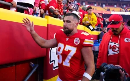 Travis Kelce Might Bid Farewell to Arrowhead Stadium on Christmas Night